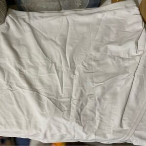 White Skirt swim/ athletic skort
